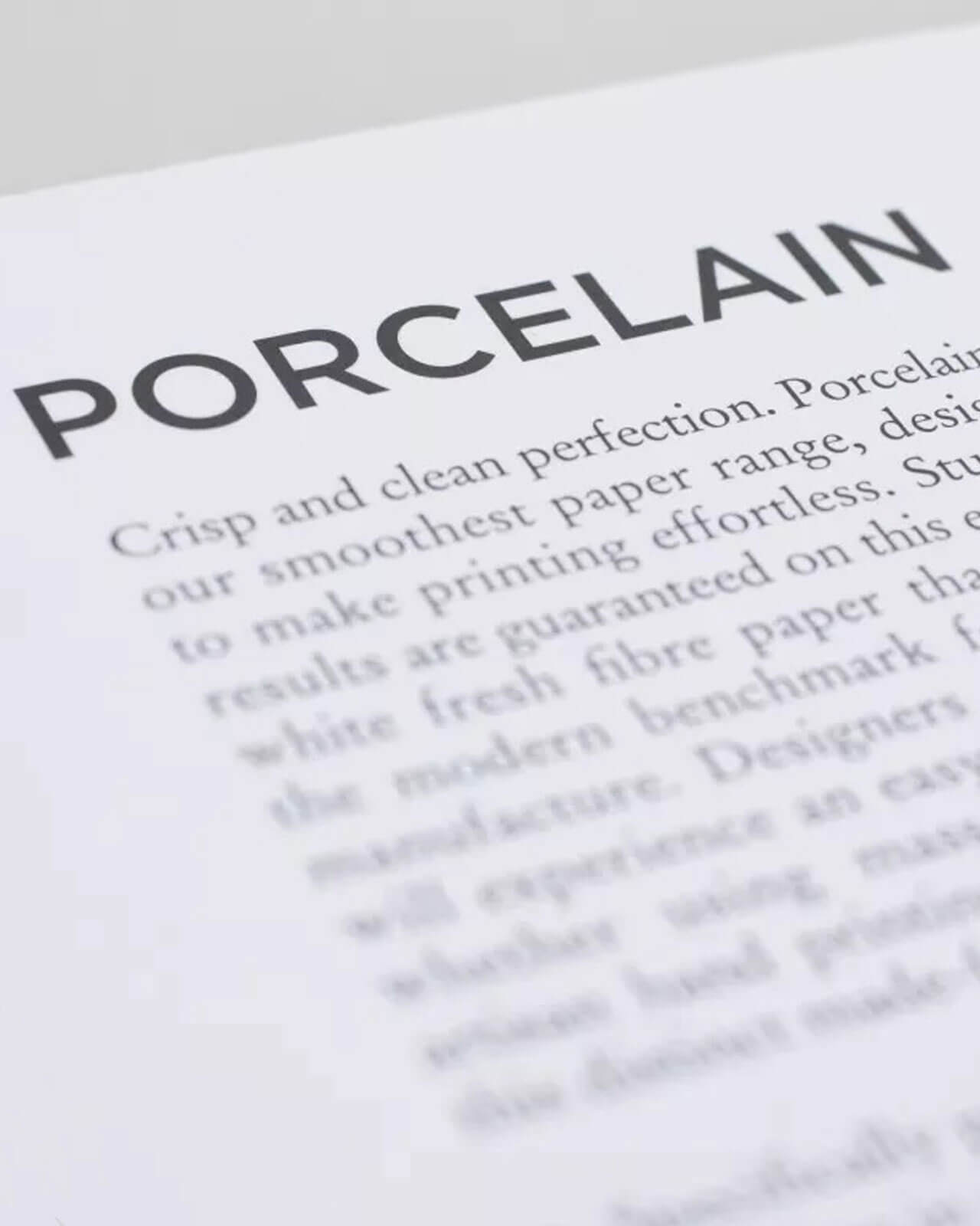 Indirect Food Contact Paper